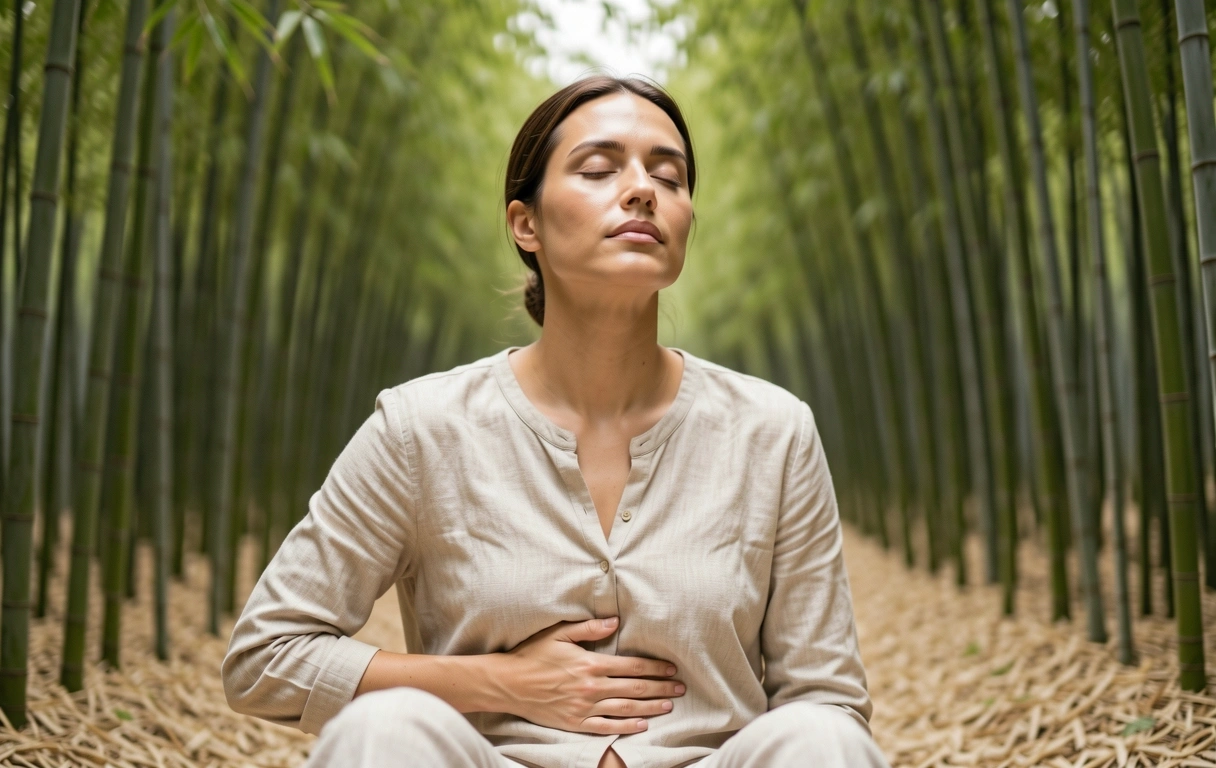 Practicing breathwork